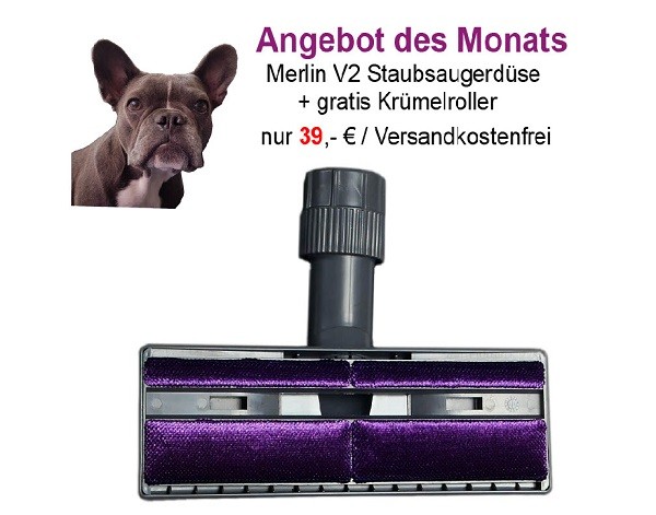"Monats Angebot" Merlin V2 + gratis Krümelroller / Versandkostenfrei